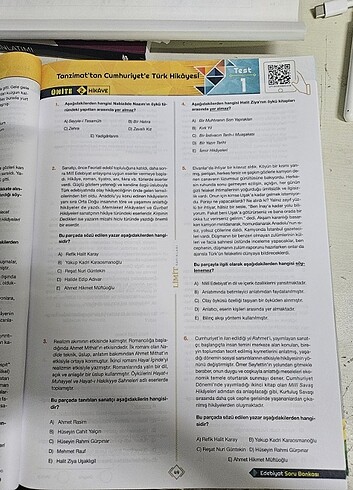 Beden Renk AYT KPSS Edebiyat Soru Bankası Limit Yayınları