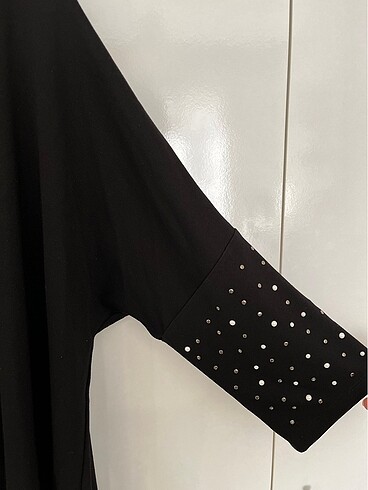 xxl Beden Tunik kolları taşlı
