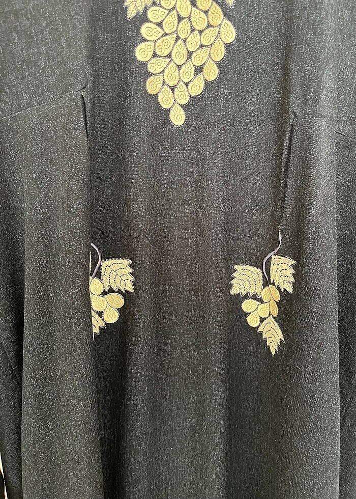 İşleme detaylı elbise - Görsel 4