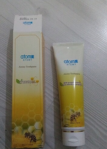 Diş macunu propolis. Elimde 50 tane var isteyene toplu satarim