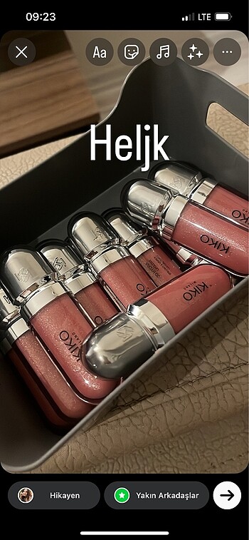Kiko gloss