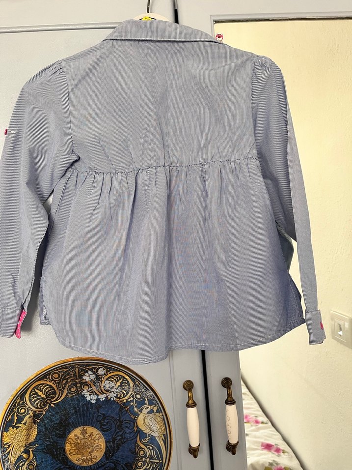 Mavi kız  Çocuk  Gömlek - Görsel 2