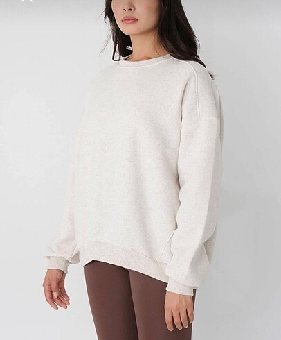 Bej Sweatshirt