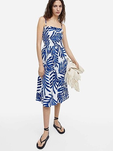 H&M çiçekli elbise