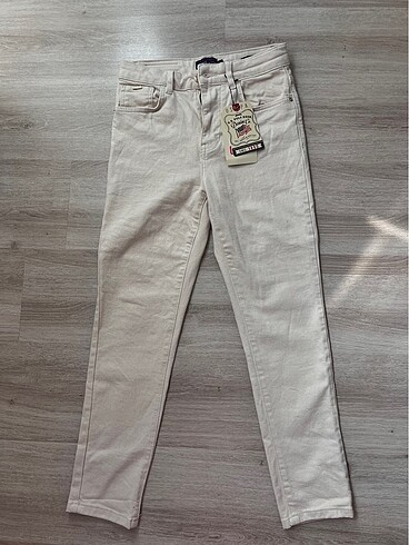 U.S Polo Assn. Polo Beyaz Pantolon