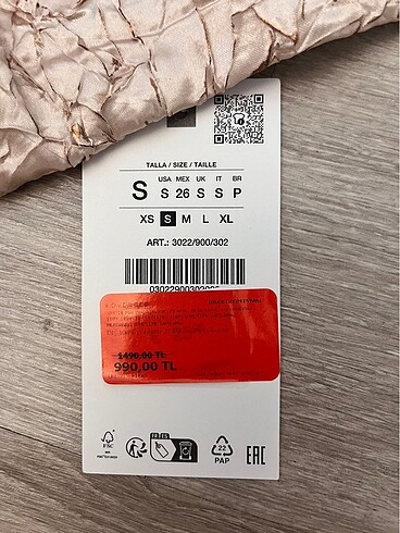 s Beden Zara Büstiyer