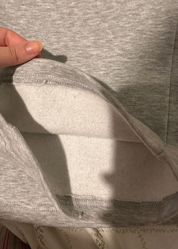 Lefties Gri Kadın Pamuklu Rahat Kesim Eşofman - Görsel 4