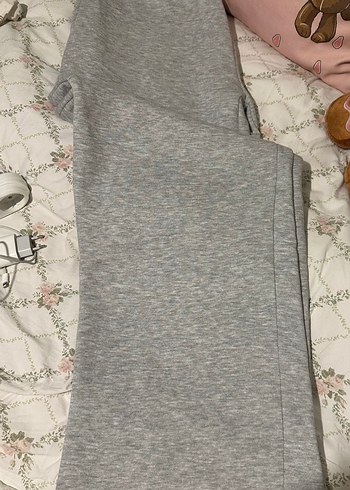 Lefties Gri Kadın Pamuklu Rahat Kesim Eşofman - Görsel 3