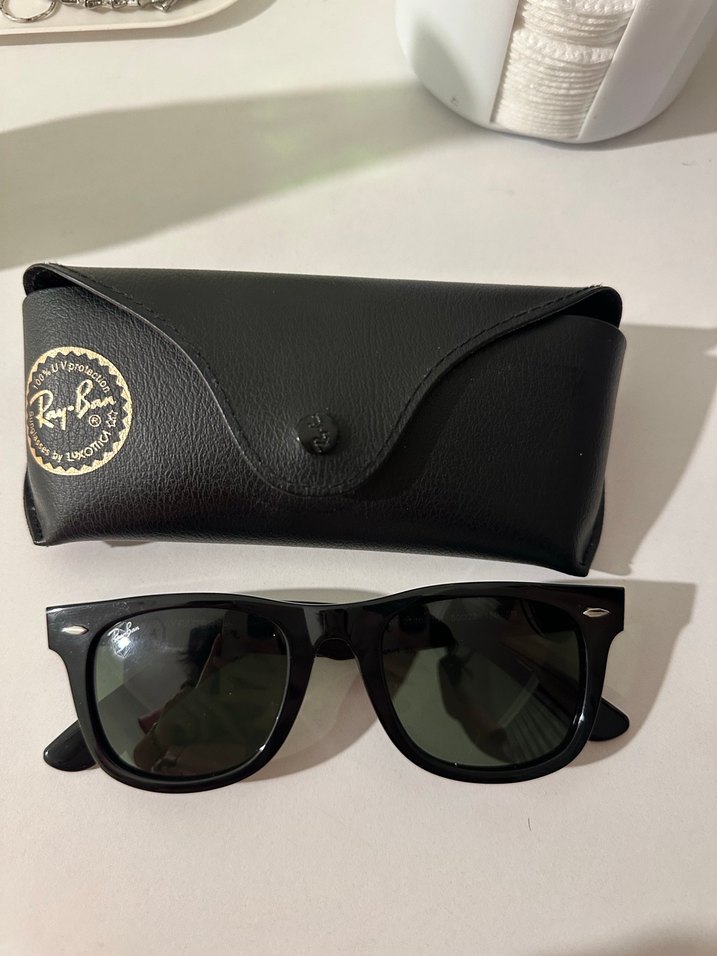 Ray-Ban Siyah Parlak Klasik Kadın Güneş Gözlüğü - Görsel 3