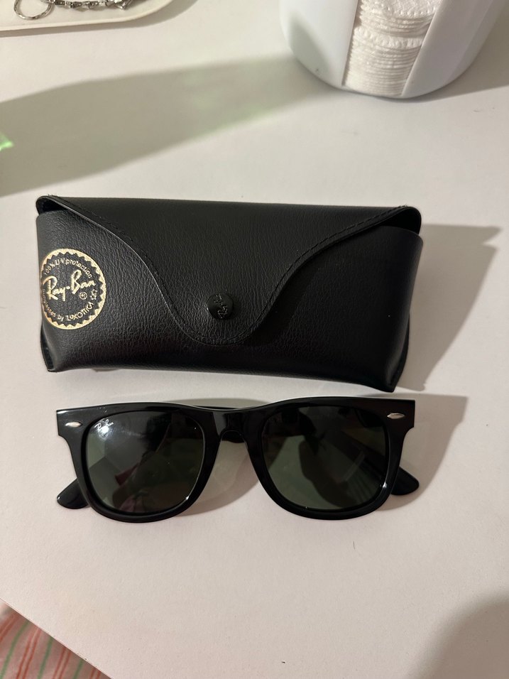 Ray-Ban Siyah Parlak Klasik Kadın Güneş Gözlüğü - Görsel 2