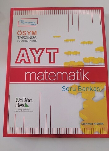 Üçdörtbeş ayt matematik soru Bankası 