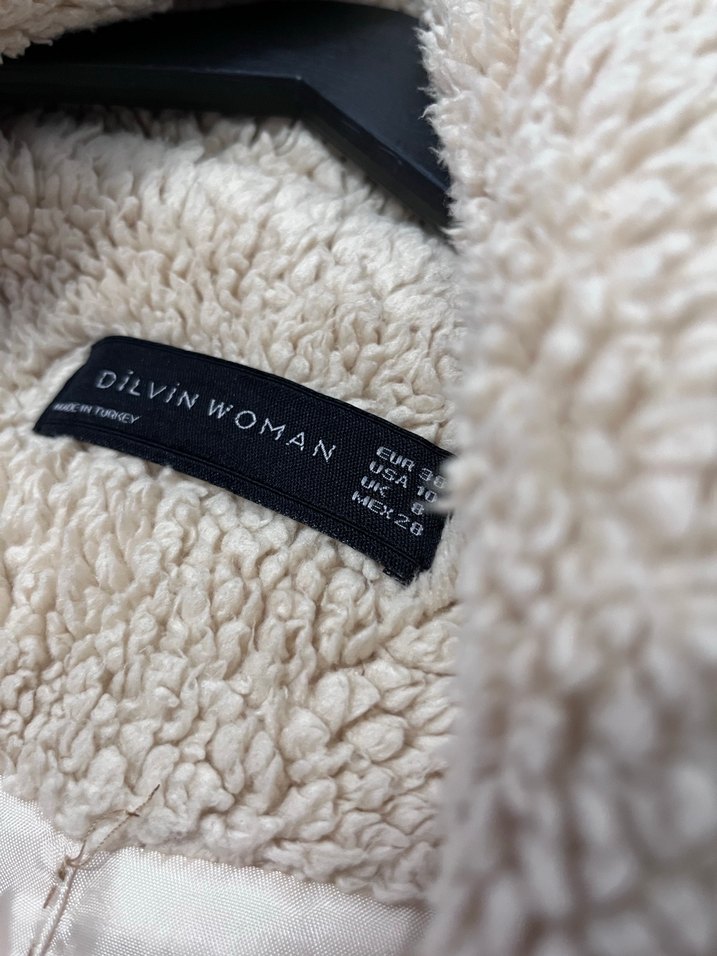 Bej Uzun Kadın Kaban - Görsel 2