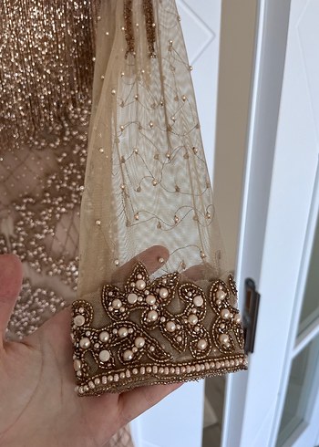 Kenzel taşlı abiye - Görsel 6