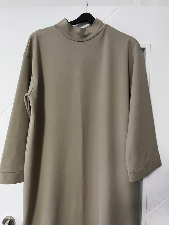 Yeşil abaya elbise - Görsel 2