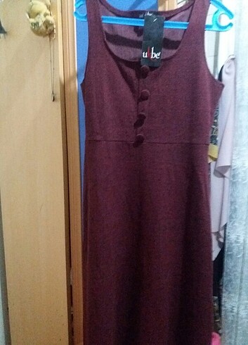 40 Beden bordo Renk Etiketli yeni