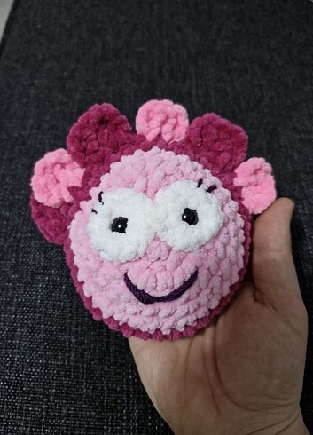 Amigurumi peluş oyuncak anahtarlık