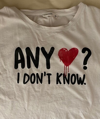 xs Beden Tshirt