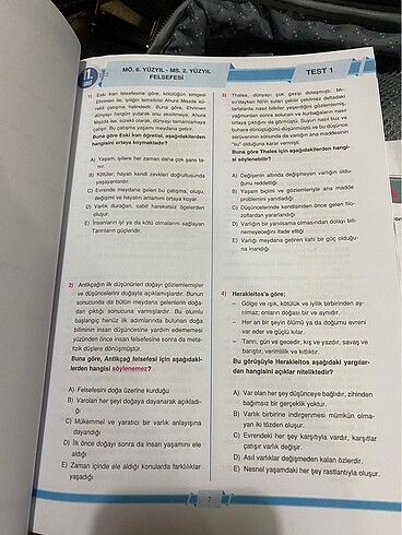  Beden Felsefe test kitabı