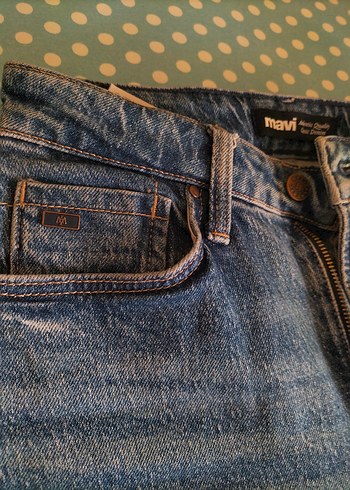 Mavi Mom Jean - Görsel 4