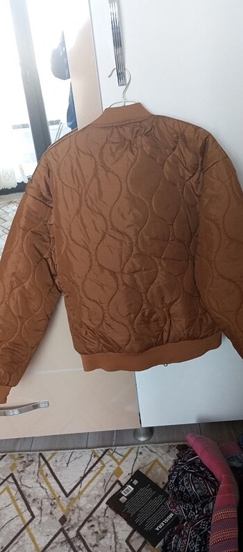 xs Beden turuncu Renk Mont fazla giyilmedi defosu yok temiz