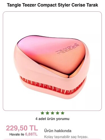 Tangle teezer tarak