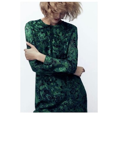 xs Beden Zara elbise