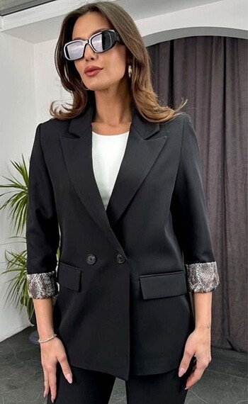 s Beden SİYAH BLAZER CEKEt