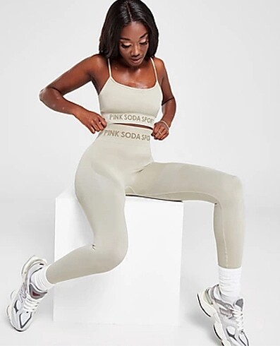xs Beden ten rengi Renk Spor Push-Up Tayt | Şekillendirici |