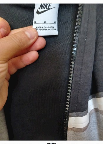 Gri Fermuarlı Erkek Sweatshirt - Görsel 4