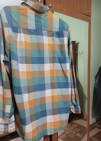 Erkek Çok Renkli Pamuklu Gömlek - Görsel 3