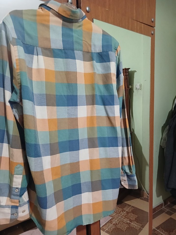 Erkek Çok Renkli Pamuklu Gömlek - Görsel 3