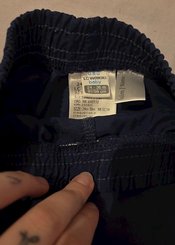 Koyu Mavi Erkek Çocuk Mayo Şortu - Görsel 2