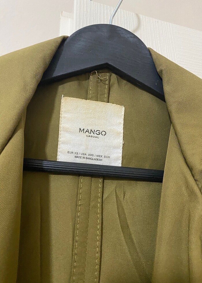 Mango trençkot - Görsel 2
