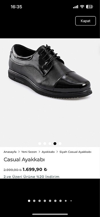 Damat ayakkabısı