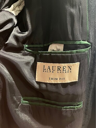 tek beden Beden Ralph Lauren Kadife Ceket