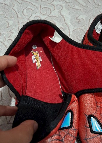Spider-Man Erkek Çocuk Kırmızı Spiderman Sıcak Panduf