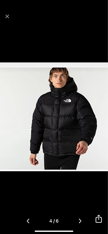 l/xl Beden siyah Renk The North face erkek kaban.