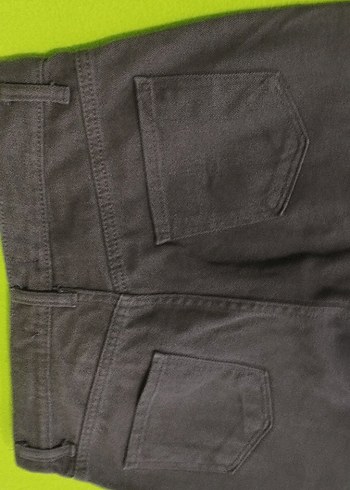 haki Rahat Kesim Kadın Pantolon - Görsel 4