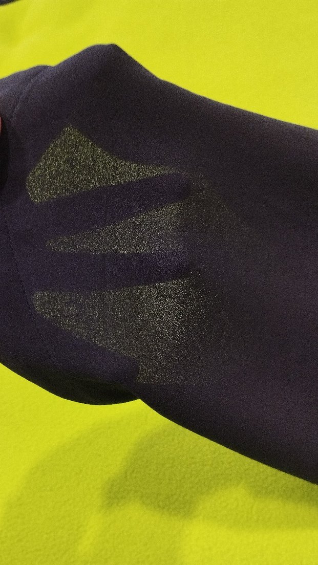 Siyah asimetrik kesim şifon elbise - Görsel 2