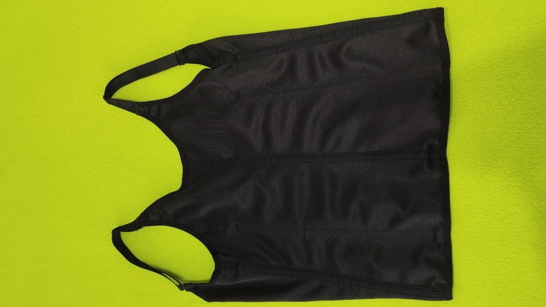 Siyah Fitted Korsesi Midi Boy - Görsel 3