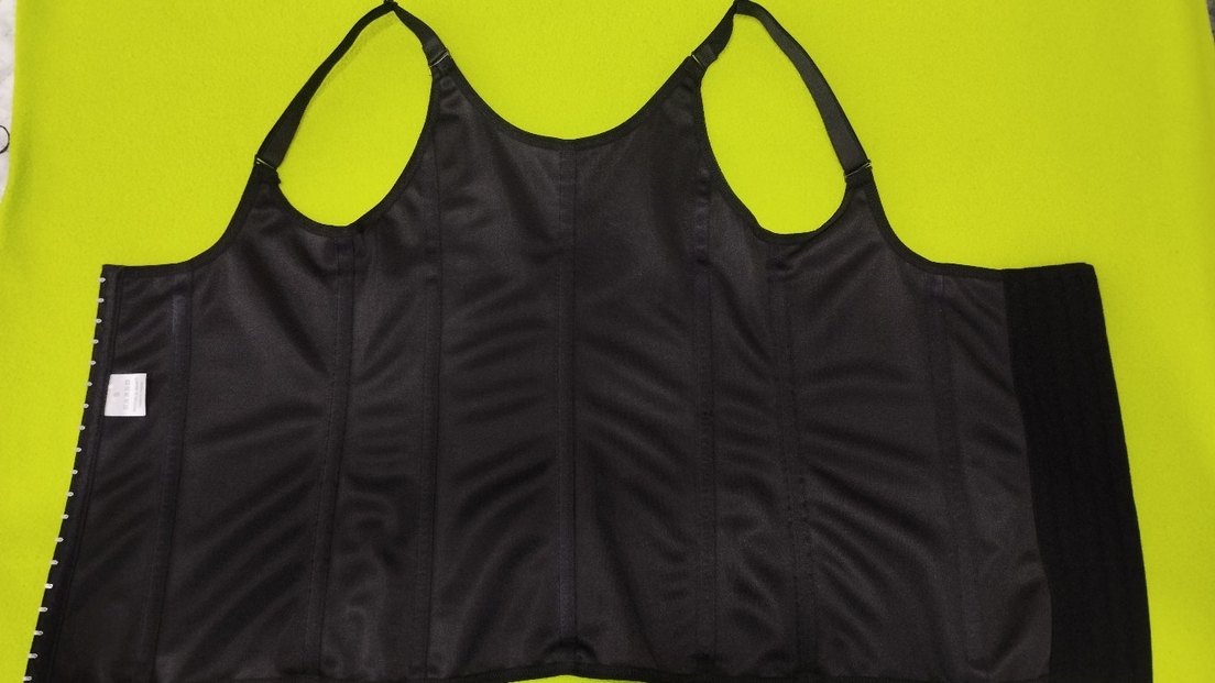 Siyah Fitted Korsesi Midi Boy - Görsel 5