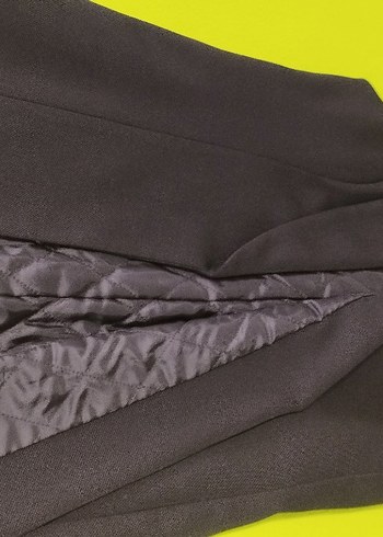 Kadın Siyah Uzun Kesim Yelek - Görsel 2