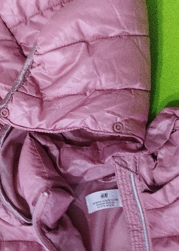 Pembe Kız çocuk Midi Kışlık Mont - Görsel 3