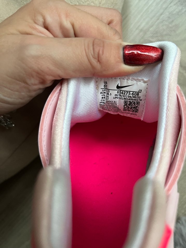 Pembe ORJİNAL NİKE Spor Ayakkabı - Görsel 5