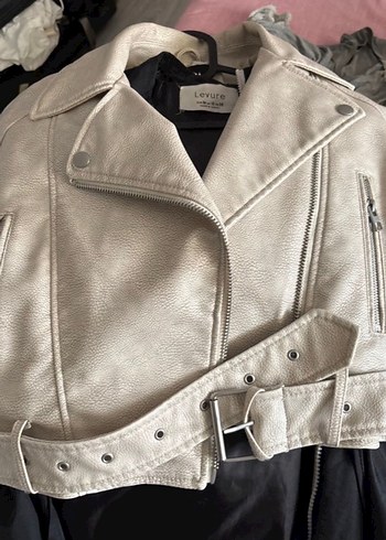 Zara Kadın deri Ceket - Görsel 4