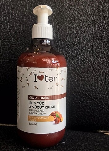 Beden Renk 500ml pompalı el yüz vücut kremleri