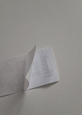 Teşekkür kartı - Görsel 3