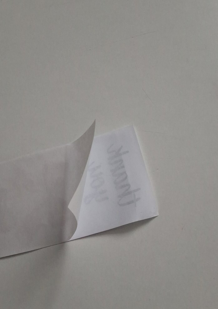 Teşekkür kartı - Görsel 3