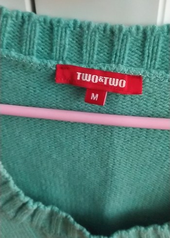 m Beden Turkuaz Kadın Kazak
