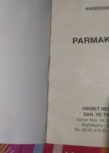  Parmak Kız Masalı